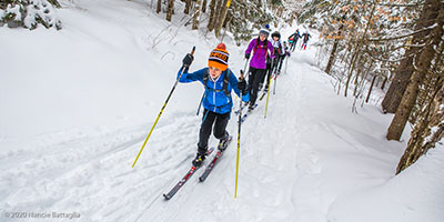 People Skiing