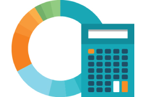 Calculator with Circle