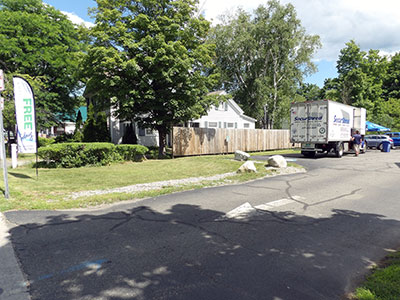 Shred Truck Parked